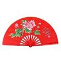 Fan de Tai Chi- ventilador de seda chino de Kung Fu de los artes marciales de Kung Fu Fan de seda de la mano derecha de…